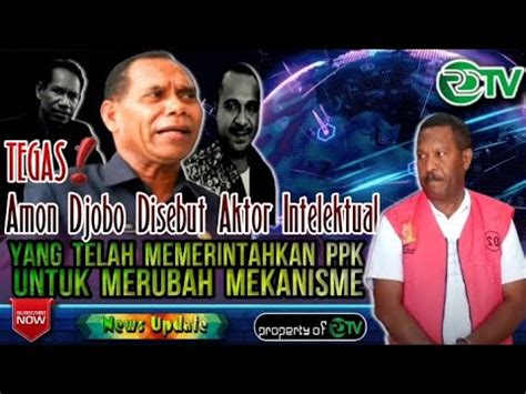 Mantan Bupati Alor Amon Djobo Di Sebut Aktor Intelektual Youtube