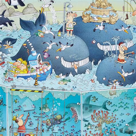 HEYE Puzzle ヘイパズル 29692 Marino Degano Funky Zoo Polar Habitat 1000