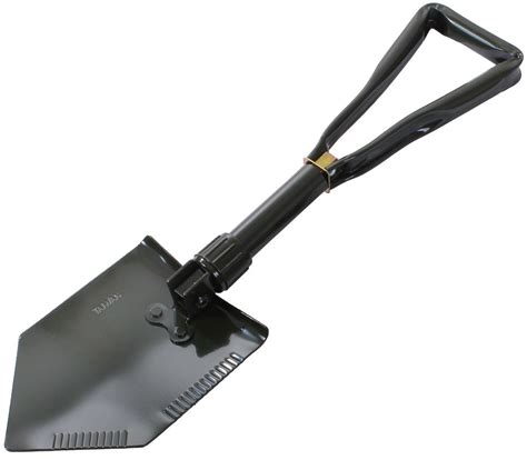 Rothco Olive Drab Steel Tri-Fold Collapsible Shovel - Metal Camp Trifo ...