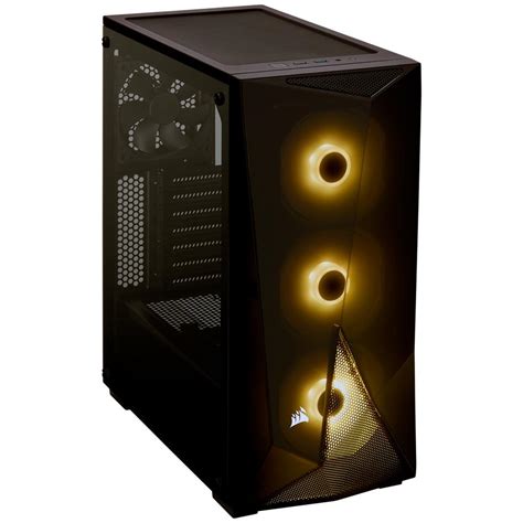 Gabinete Gamer Corsair Carbide Series Spec Delta Rgb Mid Tower Fans