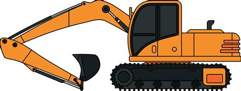 Excavator Construction Equipment 37073374 Vector Art At Vecteezy