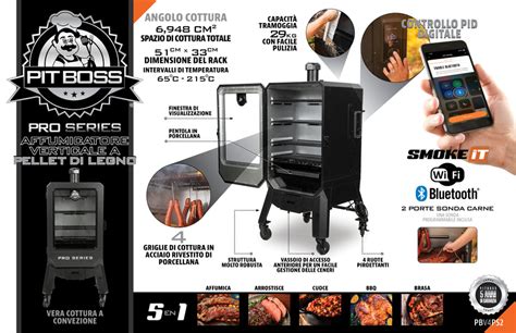 Pit Boss Pro Series V4p Vertical Smoker Barbecue A Pellet Bbq Lab