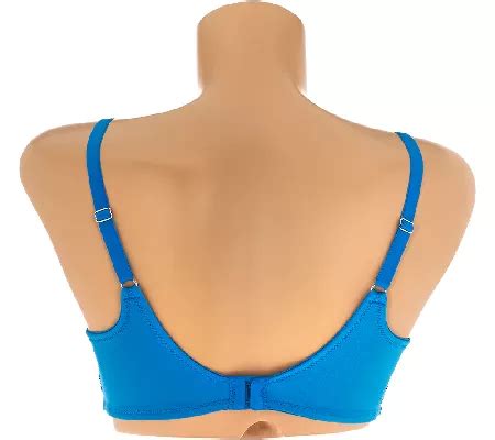 Breezies Full Coverage T Shirt Bra With Lace Accents Qvc