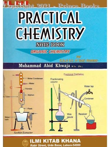 33103777 Ilmi Practical Chemistry Notebook Organic Chemistry For B Sc And B S