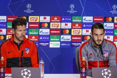 Rueda De Prensa De Simeone Y Koke En Directo Previa De Champions