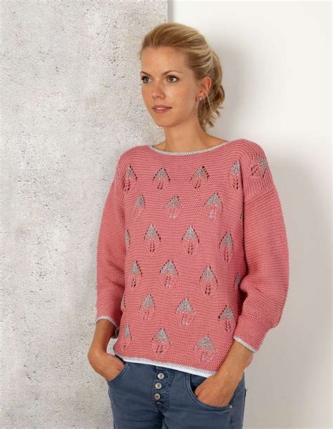 Strickanleitung Pullover Aus Mille Fili And Vegas Wolle Rödel