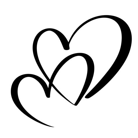 Free Double Hearts Svg