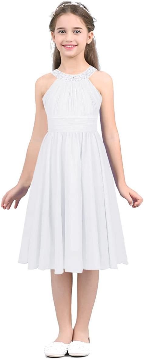 Freebily Robe De Soir E Mariage Fille Enfant Robe De Bapt Me C R Monie