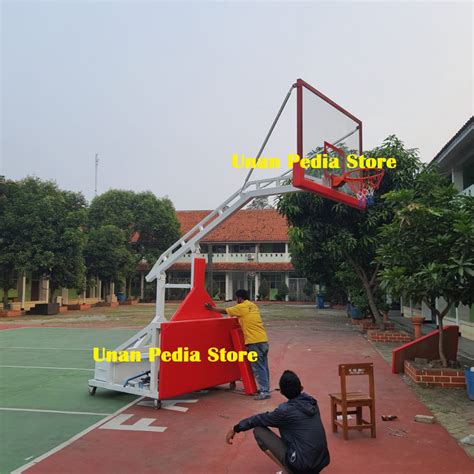 Jual Ring Tiang Basket Portabel Dewasa Tidak Dapat Dilipat Shopee