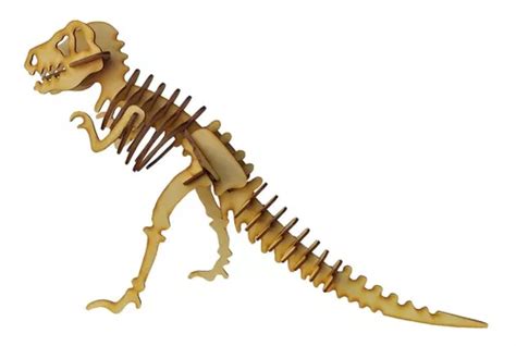 Rompecabezas D Dinosaurio T Rex Tiranosaurio Rex Para Armar En Venta