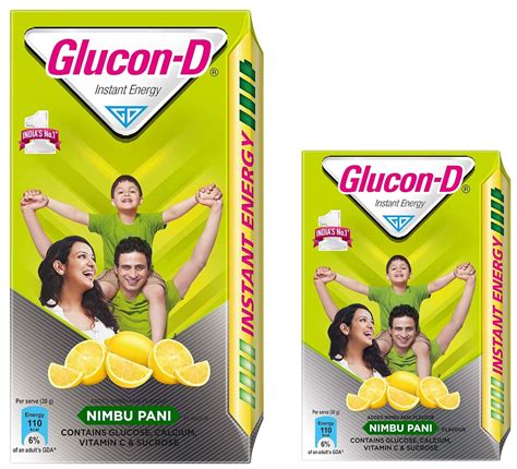 Glucon D Instant Energy Health Drink Nimbu Pani Kg Refill Glucose