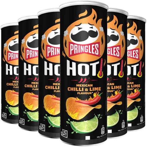 Pringles Hot Mexican Chilli Lime X Gr Voordeelverpakking Bol