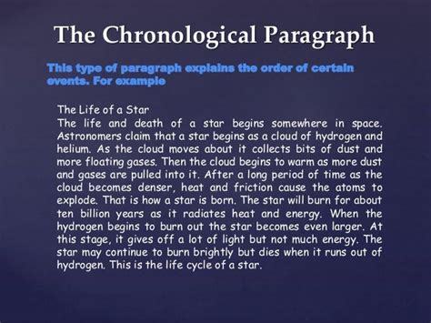 Types Of Paragraph