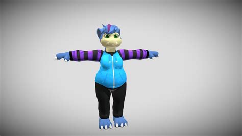 Nerumi VRChat Avatar - 3D model by Yacare KB (@yacareKB) [58b5fd3 ...