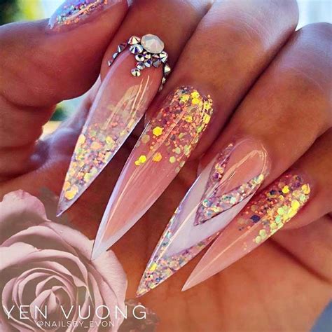 Fab And Stylish Nude Stiletto Nails To Be In Trends Stiletto Nails Designs Luxury Nails