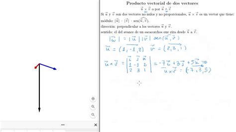 Producto Vectorial En Tres Dimensiones Youtube