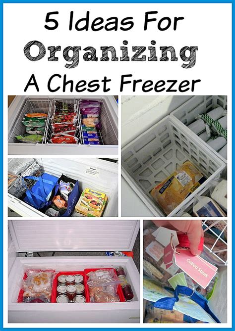 Ideas For Organizing A Chest Freezer