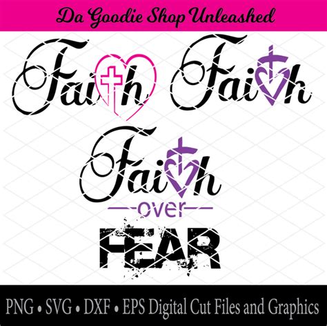 Quotes Tagged Faith Over Fear Svg Da Goodie Shop Unleashed