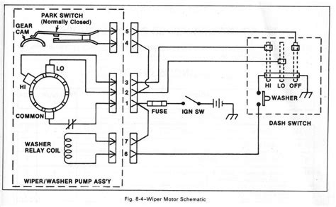 Wiper Motor Wiring Diagram