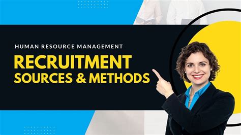 Recruitment Methods And Sources Youtube