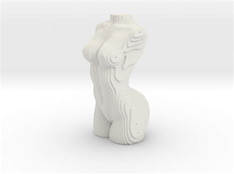 Sliced Female Torso Model 3d Model 3d Printable Cgtrader