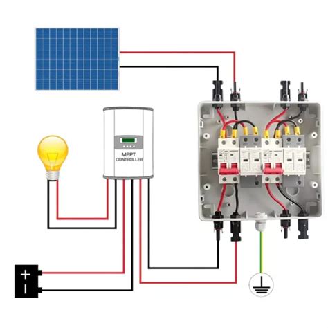 INTERRUTTORE DI ALIMENTAZIONE Facile Da Installare Per Modulo Solare