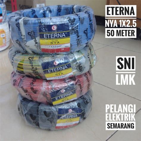 Jual Kabel Eterna Nya X Mm Kawat Engkel Tunggal Sni