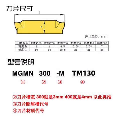 克洛伊切断刀片MRMN MGMN150 200 250 300 400 500 600 M PC9030 虎窝淘