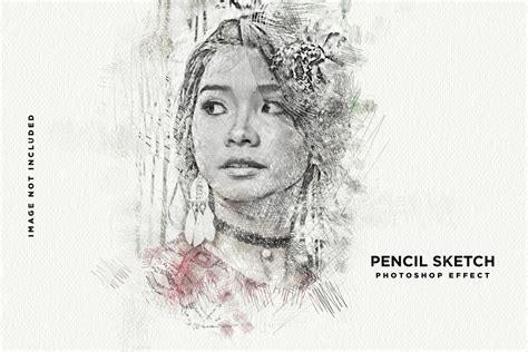 Premium Psd Pencil Sketch Editable Photo Effect