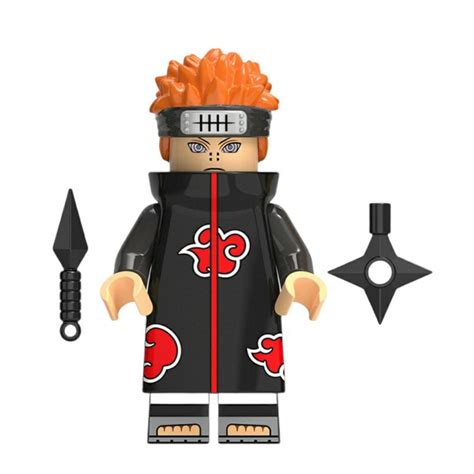 Boneco Pain Akatsuki Bloco De Montar Kunai Naruto Shopee Brasil