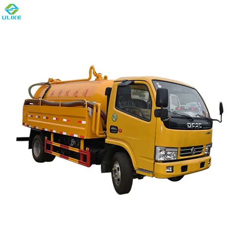 Dongfeng X L Suction Sewage Tanker Vacuum Suction Cleaning Trucks