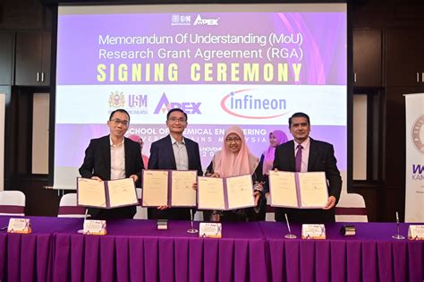 Usm News Portal Usm School Of Chemical Engineering And Infineon