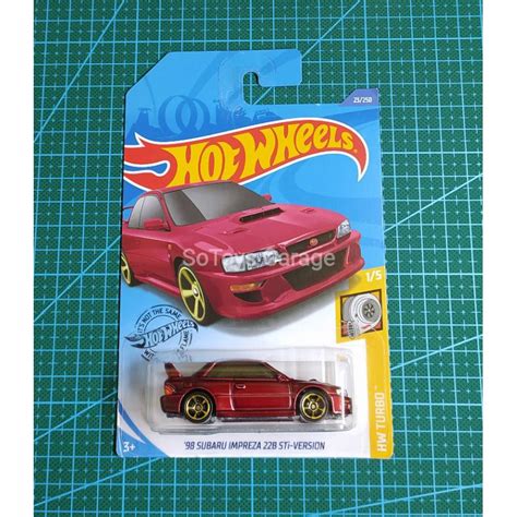 Jual Hot Wheels Subaru Impreza B Sti Version Merah Shopee Indonesia