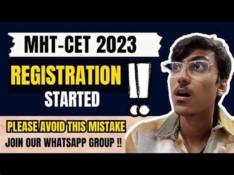 MHT CET 2023 Registration Date Latest Update Mht Cet 2023