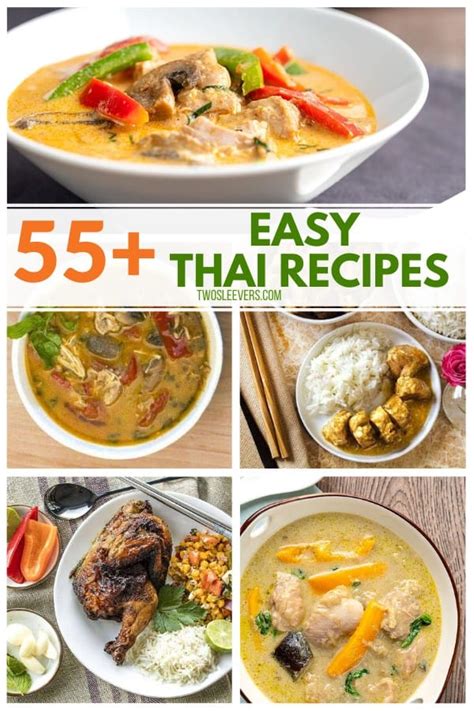 Homemade Thai Food |Easy Thai Recipes | TwoSleevers .com