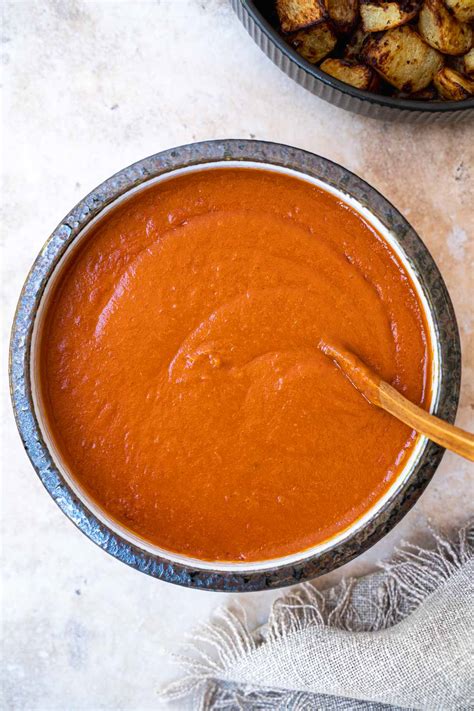 Bravas Sauce Recipe Salsa Brava Six Hungry Feet