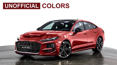 Stylish 2025 Audi S5 Sportback Gains 500 Hp Plug In Hybrid And Ritzy Colors In Cgi Autoevolution