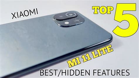 Xiaomi Mi 11 Lite Top 5 Best Hidden Features Tips Tricks YouTube