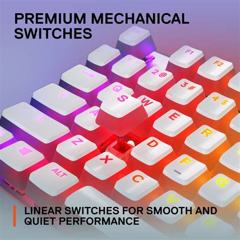 SteelSeries – Apex 7 Ghost TKL Wired Mechanical Red Linear Gaming ...
