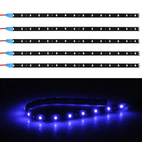 6-Pack Led Strip Lights for Cars, 30CM 5050 12-SMD Waterproof Car ...