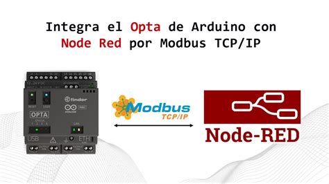 Conecta El Opta De Arduino Con Node Red Mediante Modbus TCP IP Y