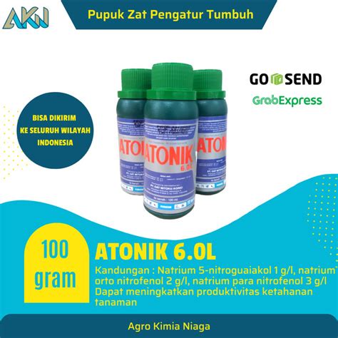 Jual Pupuk Atonik L Ml Pupuk Zat Pengatur Tumbuh Ori Kemasan