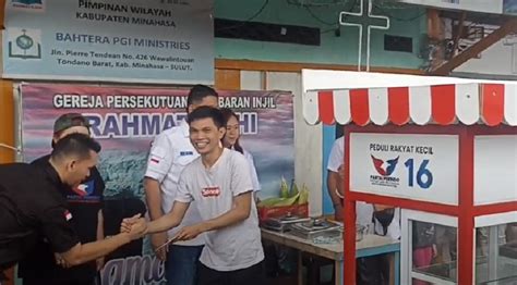 Partai Perindo Salurkan Bantuan Gerobak Gratis Untuk Dorong UMKM