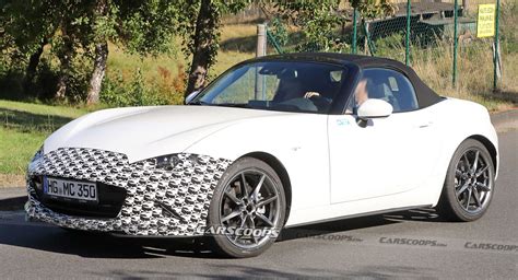 Next-Gen 2025 Mazda MX-5 Miata Mule Spied, Should Combine Fun With ...