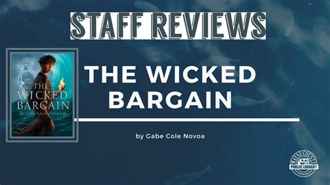 Staff Book Review The Wicked Bargain YA YouTube