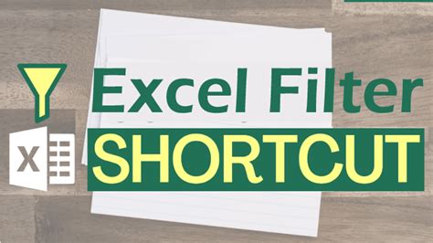 Excel Filter Shortcut Easy Excel Tips Excel Tutorial Free Excel Help Excel If Easy