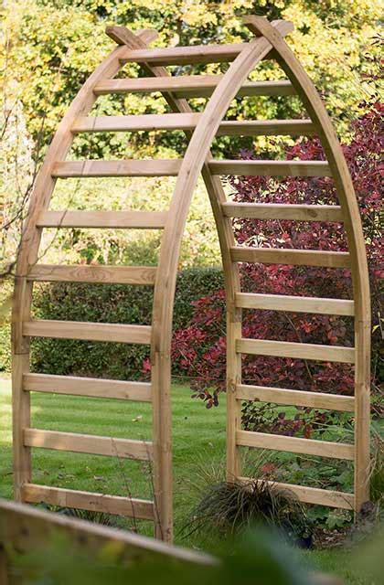 Fabriquer Une Arche De Jardin En Bois