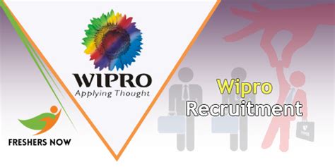 Wipro Recruitment 2024 2025 Drive For Freshers Wipro Careers Link