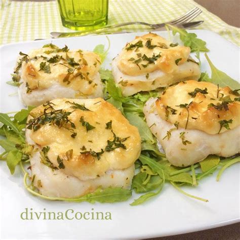 Receta De Merluza Al Horno Con Mayonesa Divina Cocina