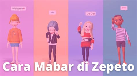 Cara Mabar Di Zepeto Main Bareng Dengan Mudah